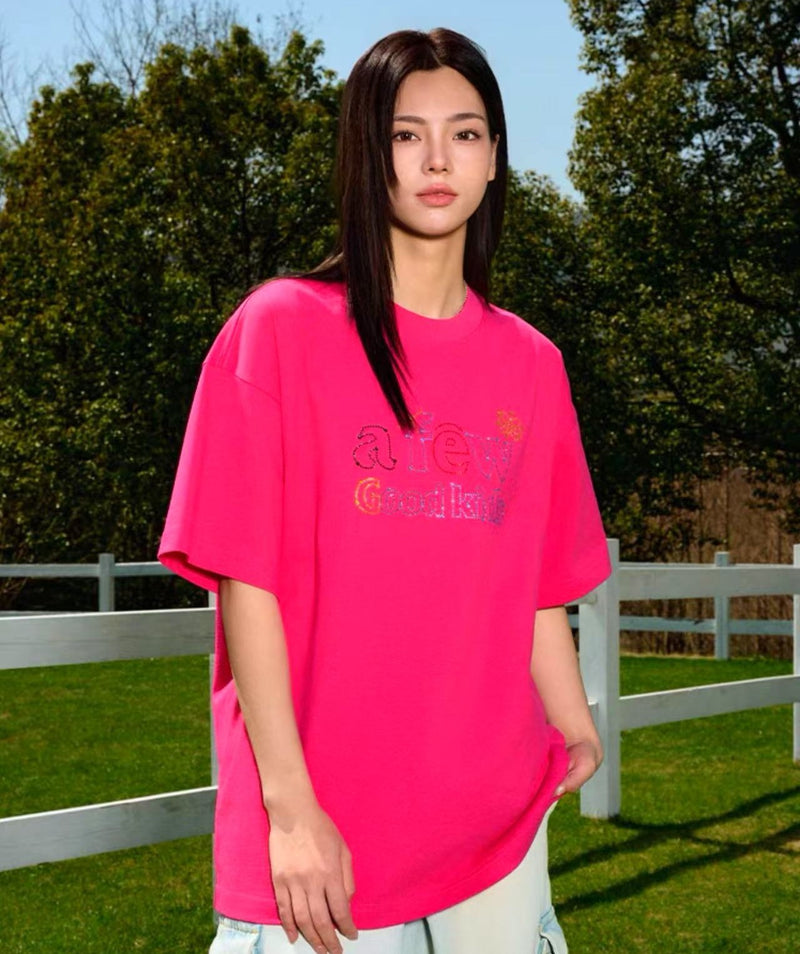 AFGK Neon Star Hot Diamond T-shirt