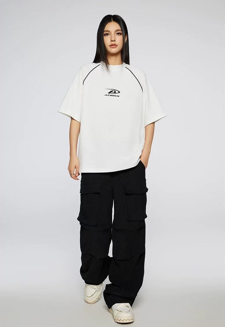 ACHOCK Patchwork Design T-shirt