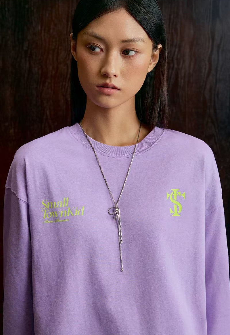 STK Vintage Logo Design Long-Sleeve T-Shirt