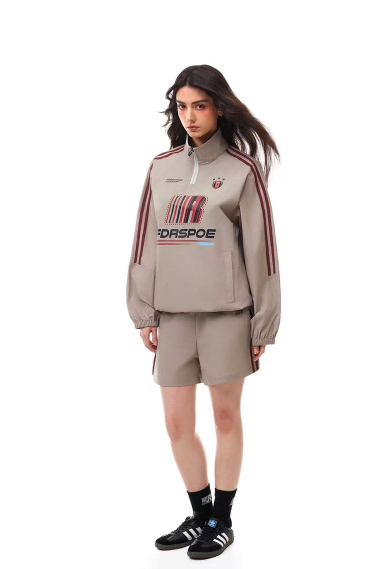 FDR Half-zip Stand Collar Jacket