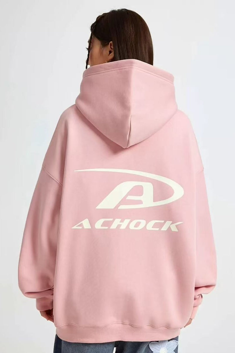 ACHOCK Logo Cardigan Hoodie