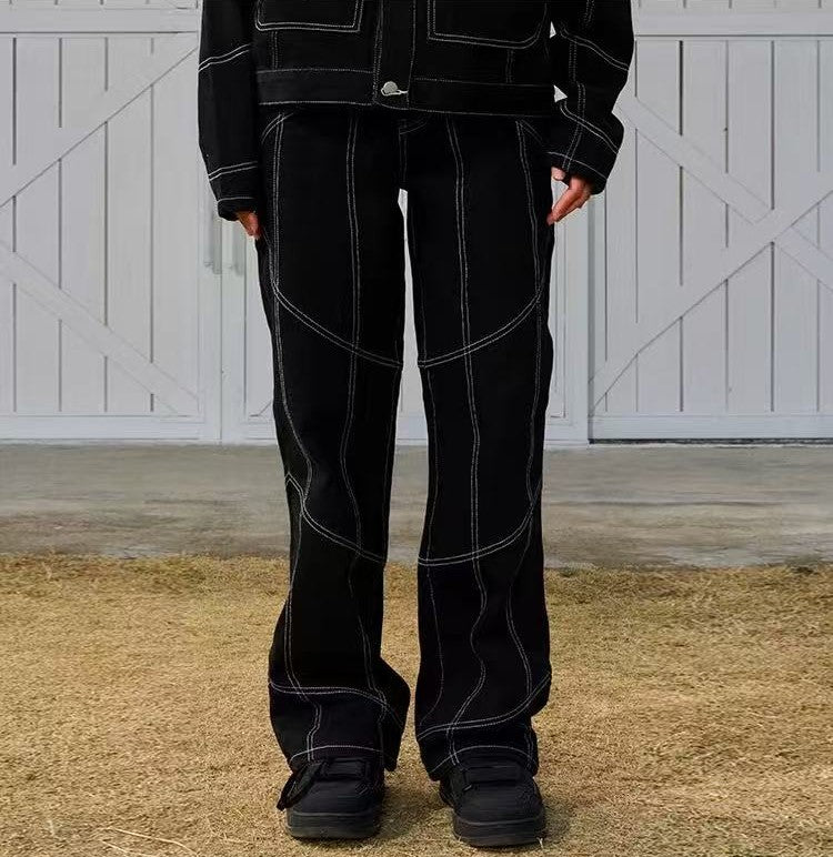 AFGK Patchwork Off-duty Jeans