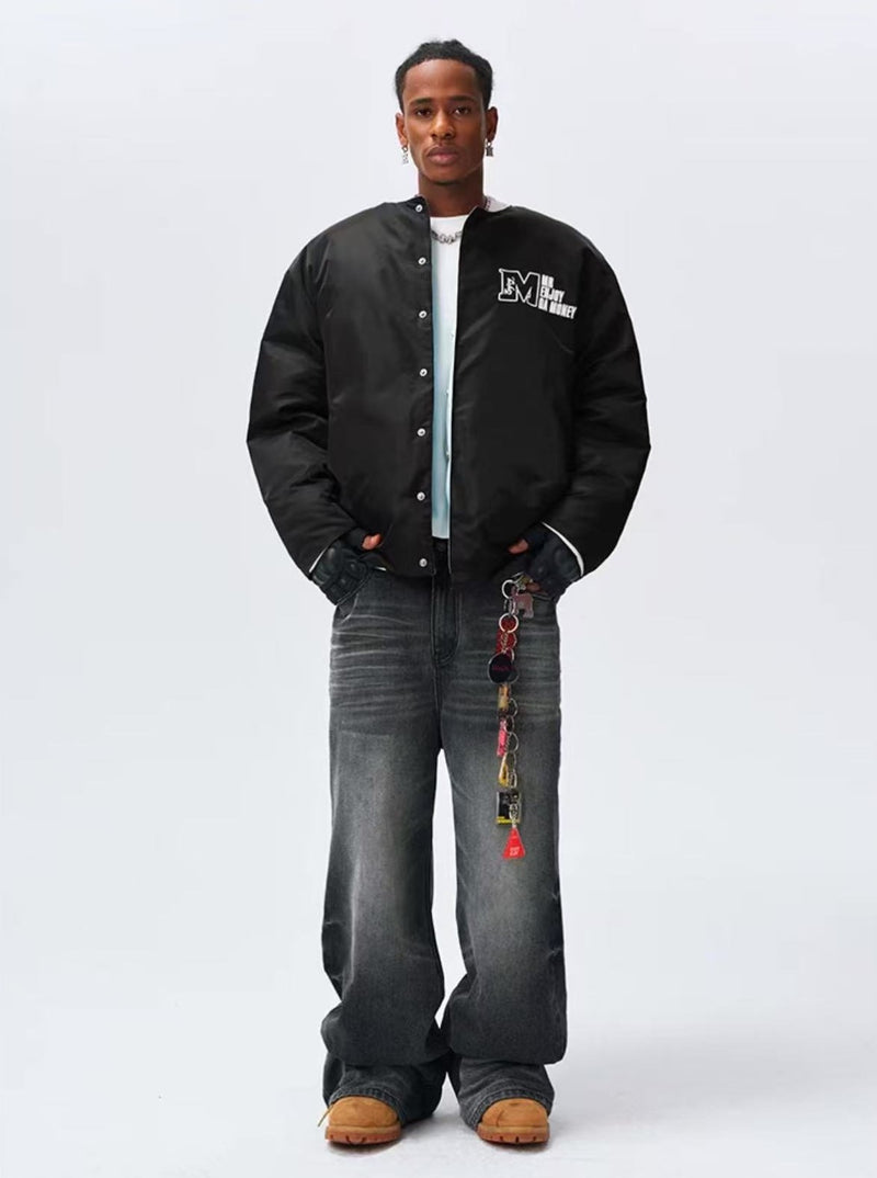 MEDM Cocoon Reversible Embroidered Down Jacket