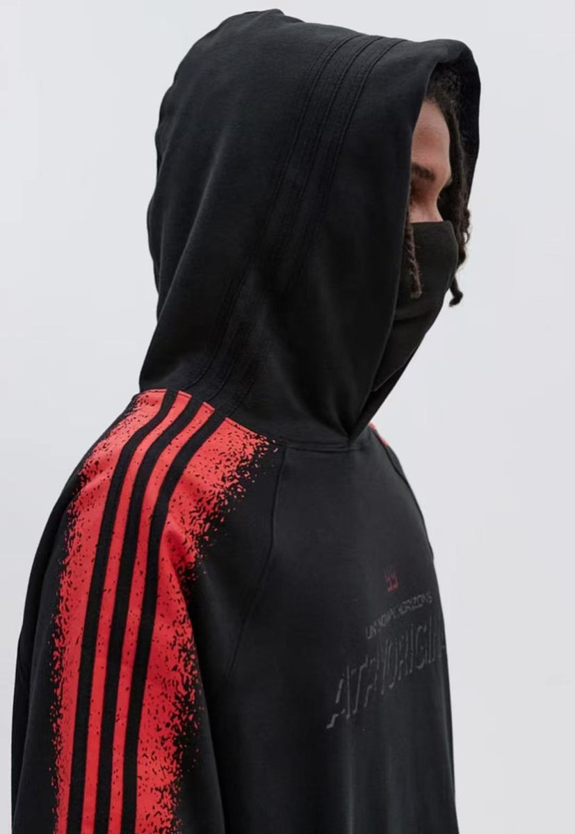 ATRY Printed Contrast Web Hoodie