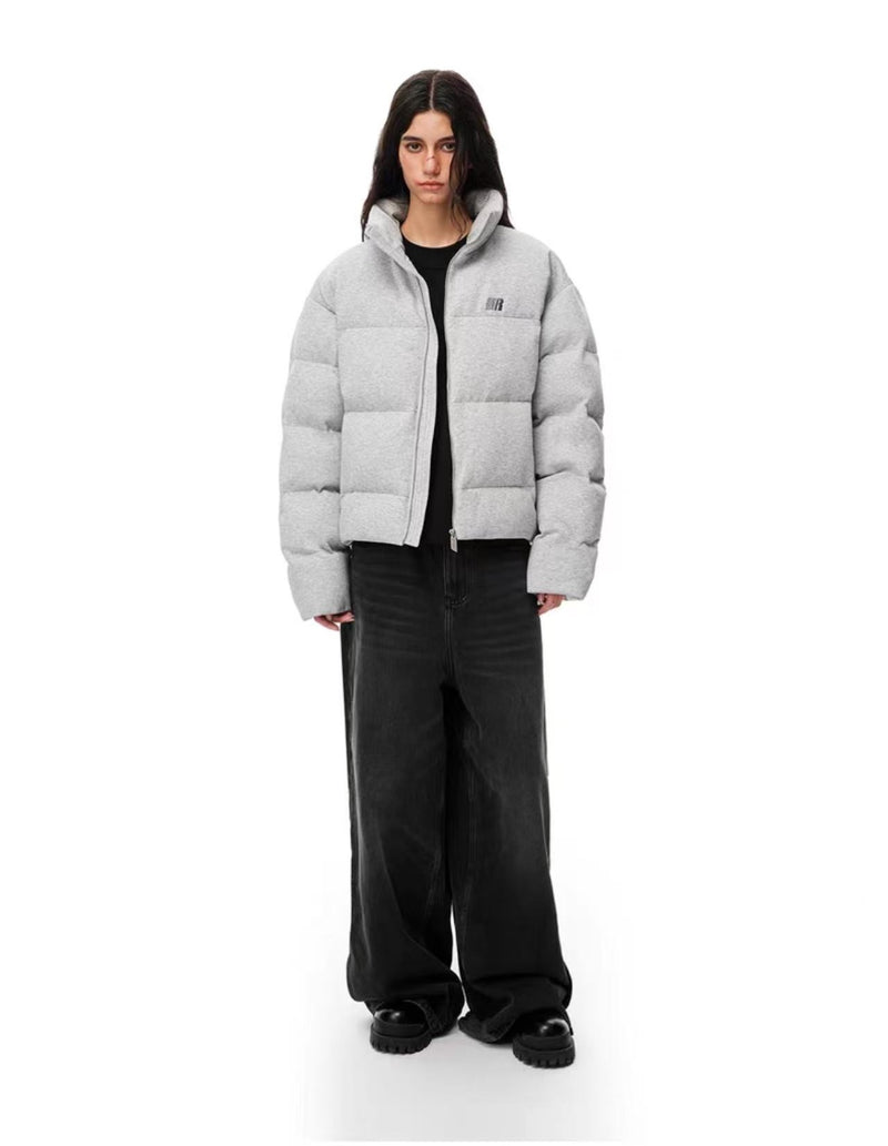 FDR Floral Gray Cotton Padded Jacket