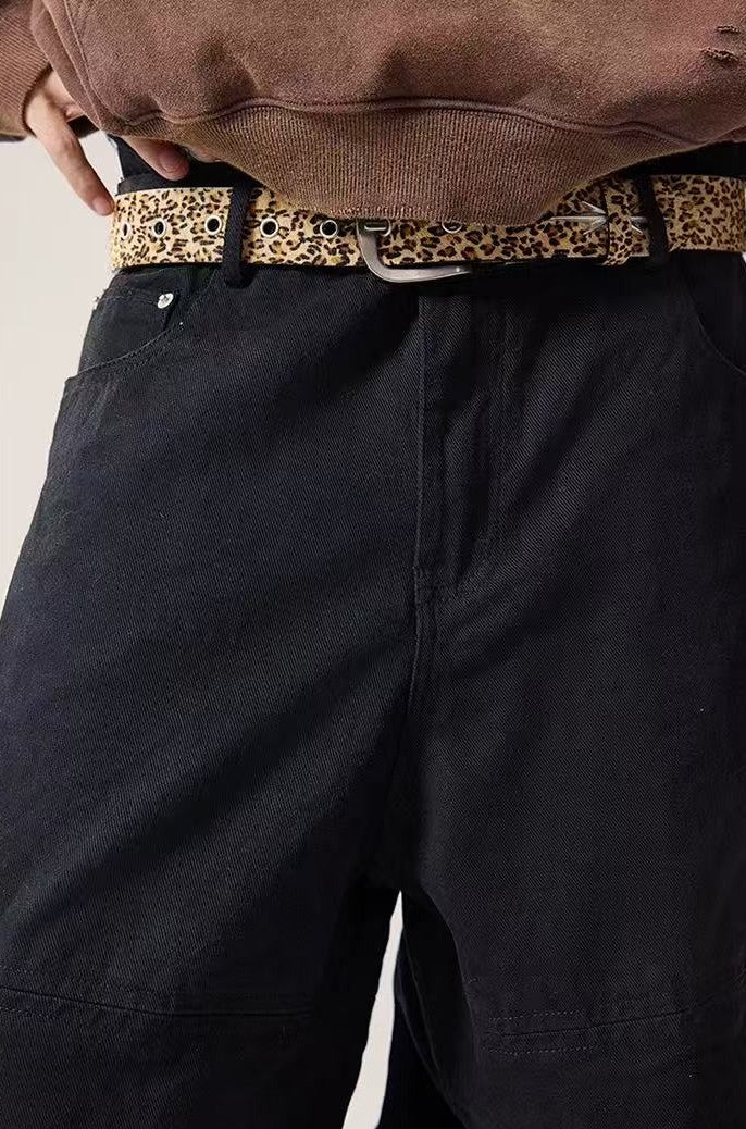 REMEDY Loose Straight-leg Cargo Pants