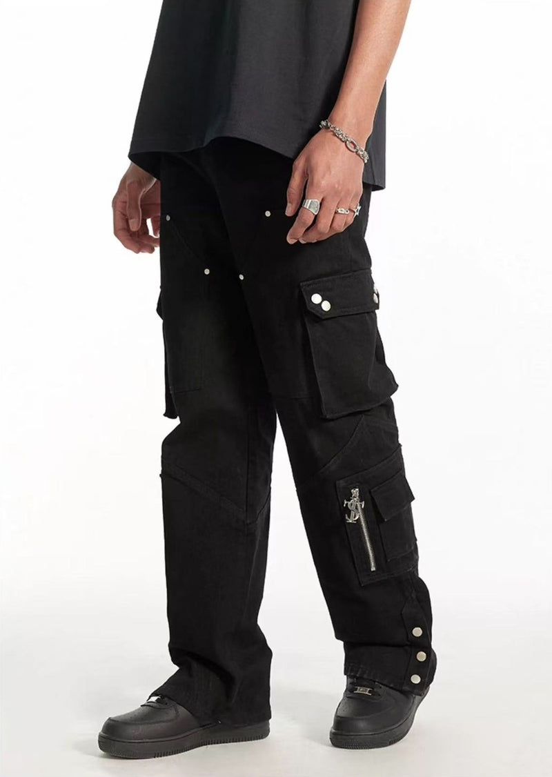 STK Studded Denim Pants