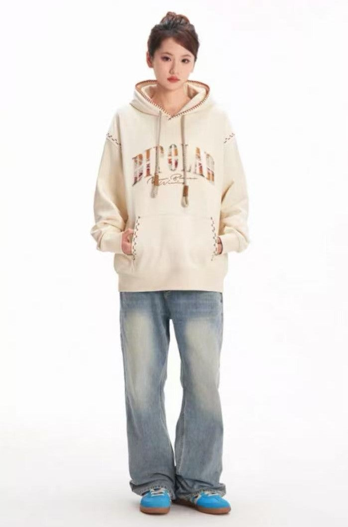 BIPOLAR Maillard Patch Embroidered Hoodie