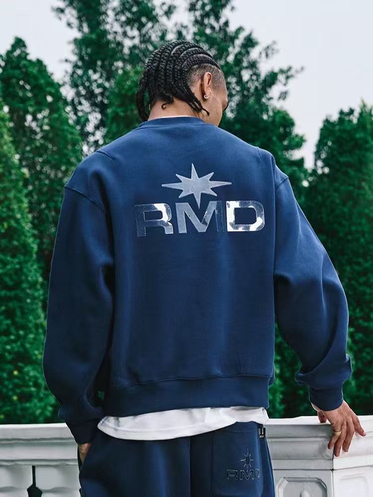 REMEDY Octagram Star Logo Print Sweater