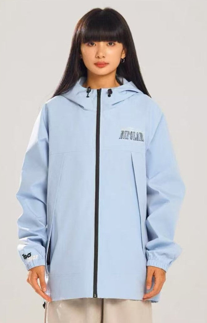 BIPOLAR Windproof Logo Embroidered Jacket