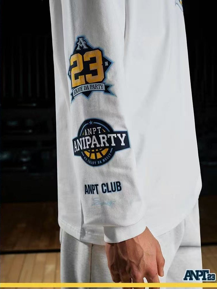 MEDMxANPT Toothbrush Embroidered Long-sleeve T-Shirt