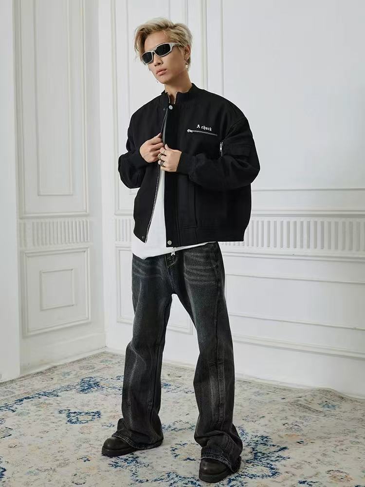 ACHOCK High Street Zippered Logo Jacket