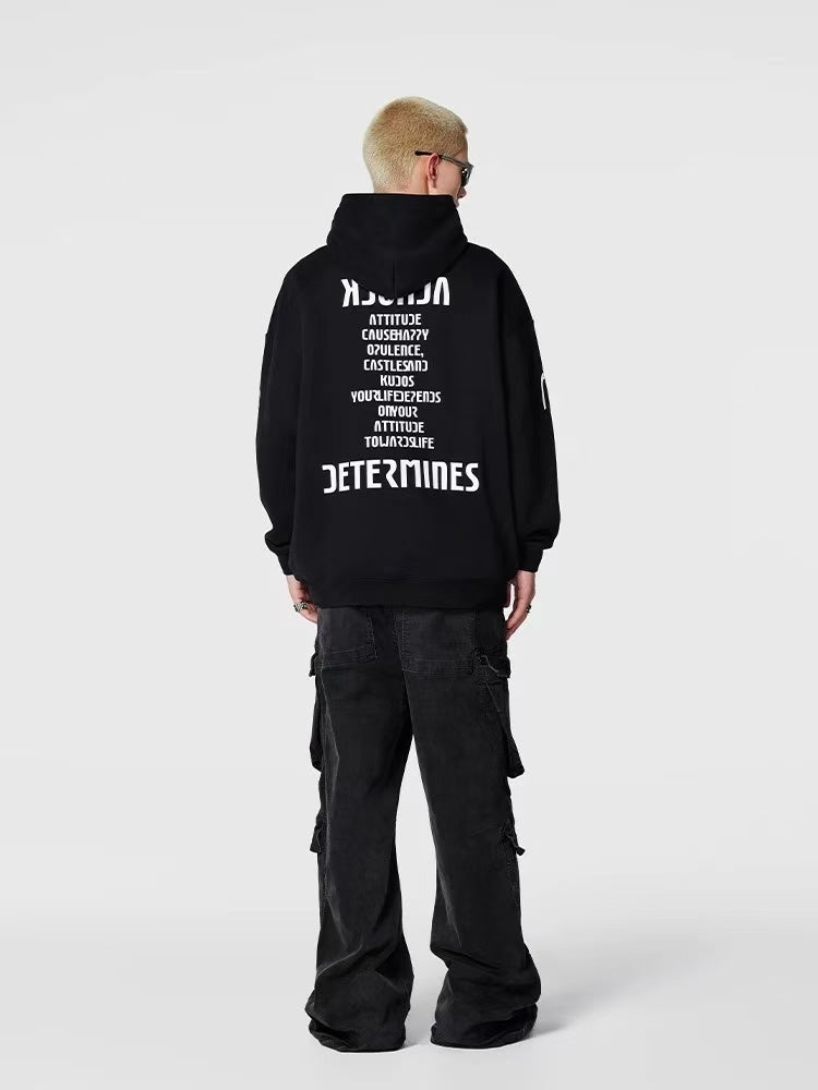 ACHOCK High Street Heavy Print Hoodie