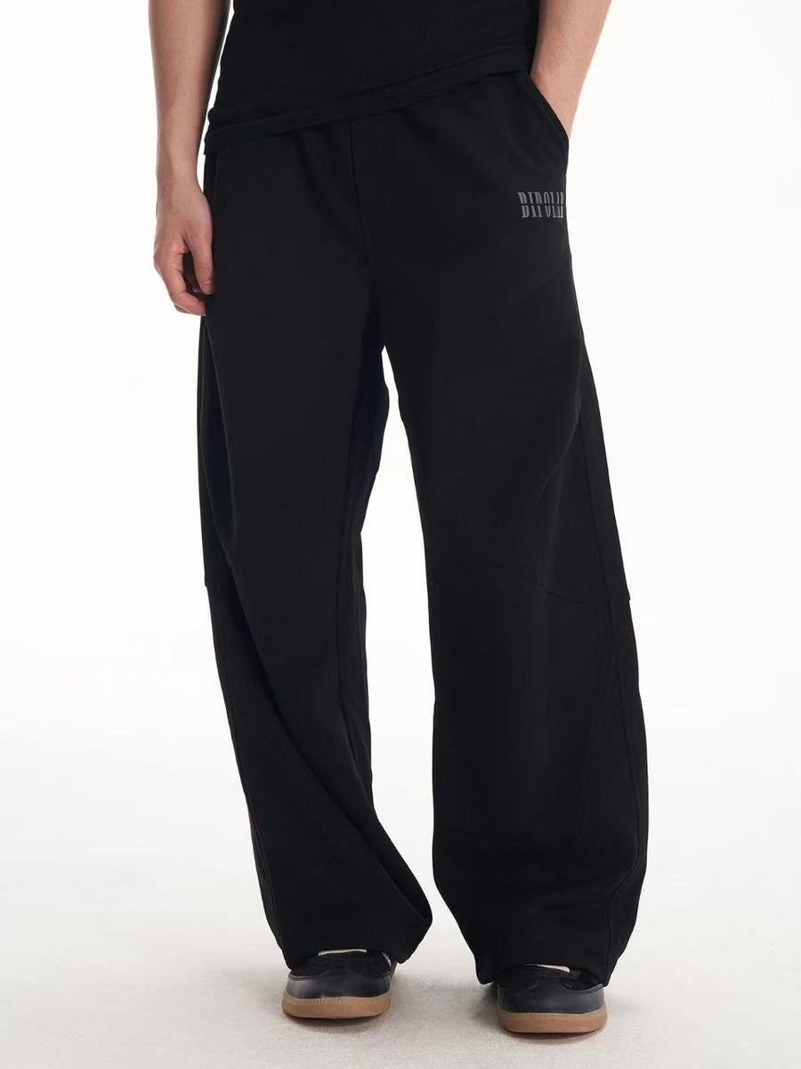 BIPOLAR Air Layer Pleated Loose Sweatpants
