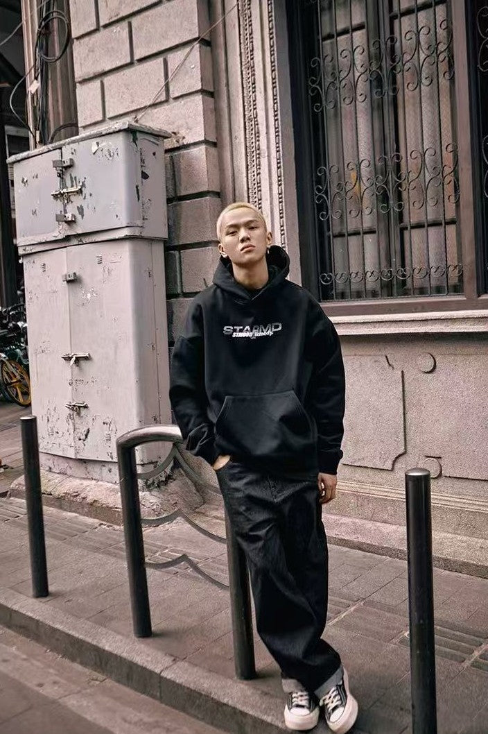 REMEDYxSTA Logo Print Hoodie