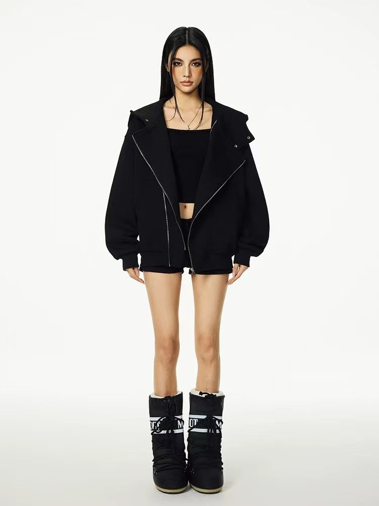 ACHOCK Heavy Air Layer Hooded Jacket