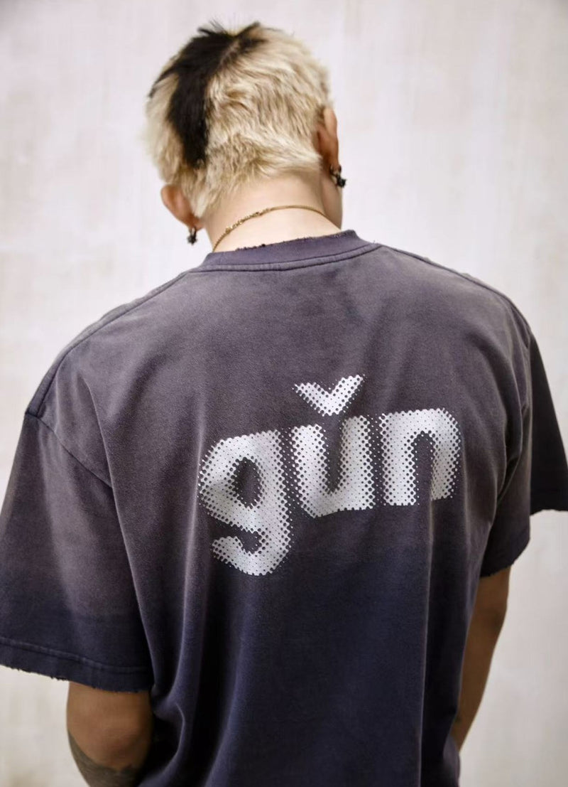 REMEDY Vintage High Street Washed Short-sleeved T-shirt