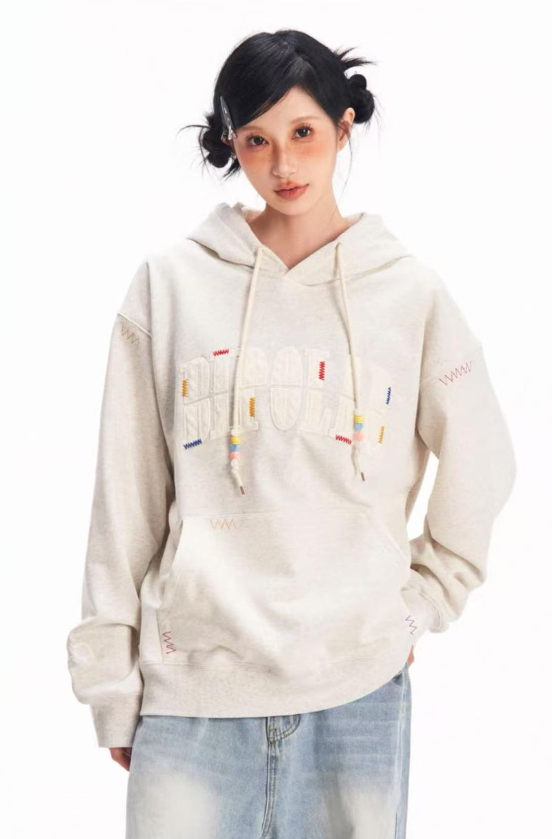 BIPOLAR Patchwork Hoodie