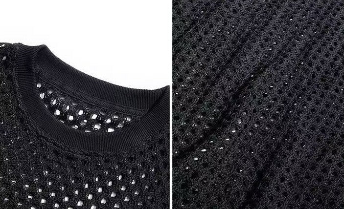 REMEDY Hollow Mesh Top