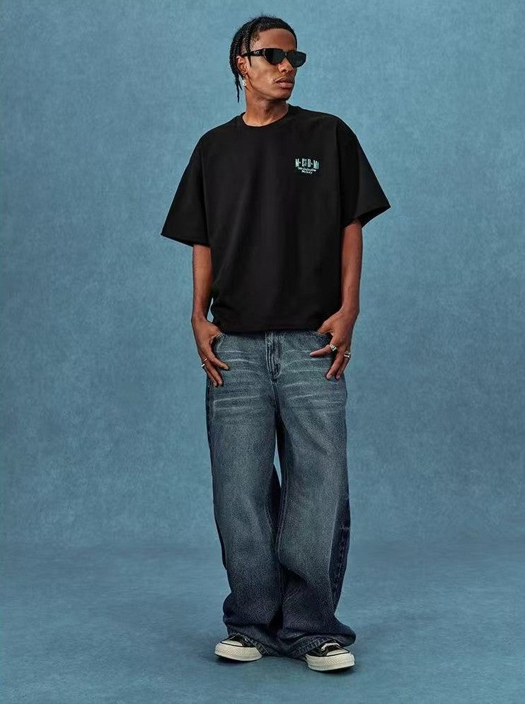 MEDM Logo Embroidered T-shirt