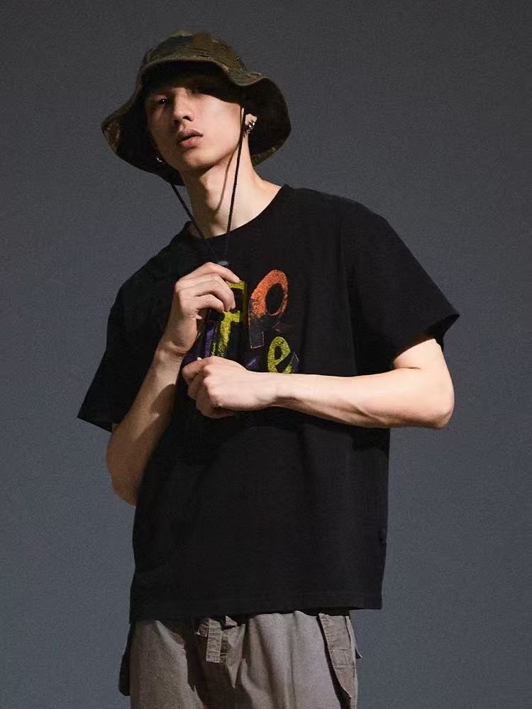 REMEDY Vintage War Cease Match Print Short-sleeve T-shirt