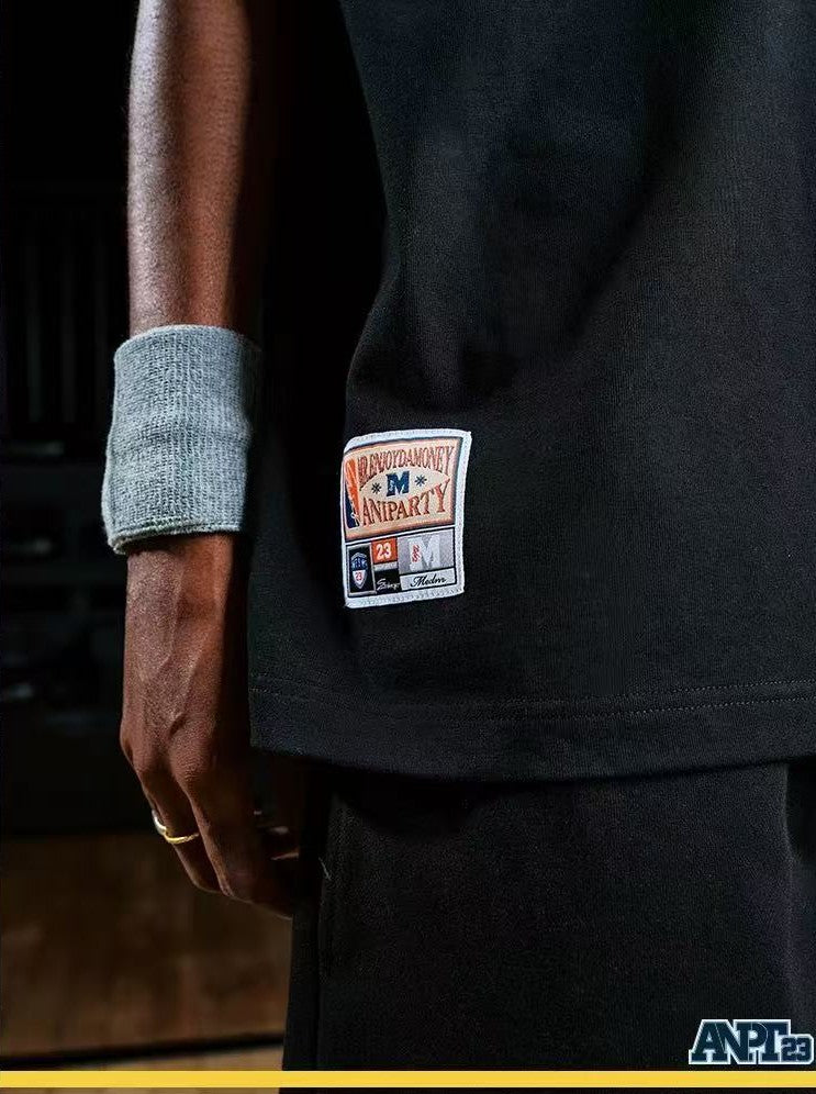 MEDMxANPT Logo Print Short-sleeved T-shirt