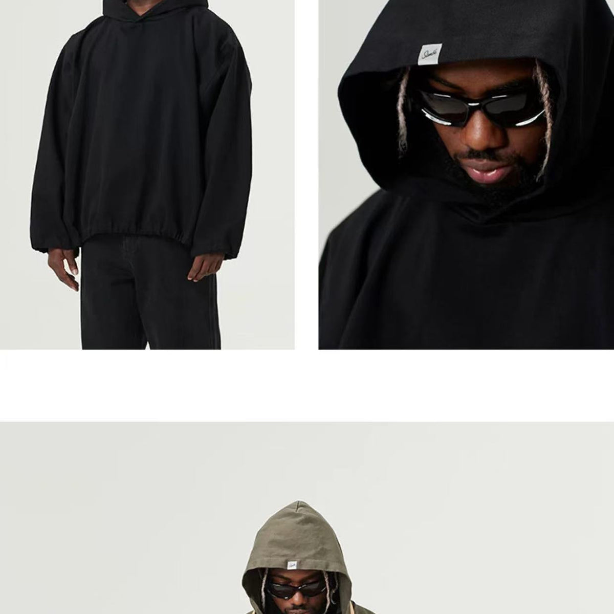 SLAMBLE Washed Twill Hoodie