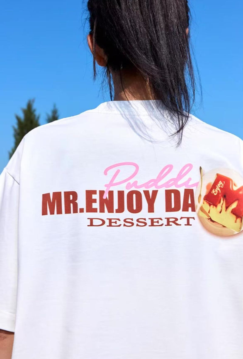 MEDM Chocolate Pudding Dessert Short Sleeve T-Shirt