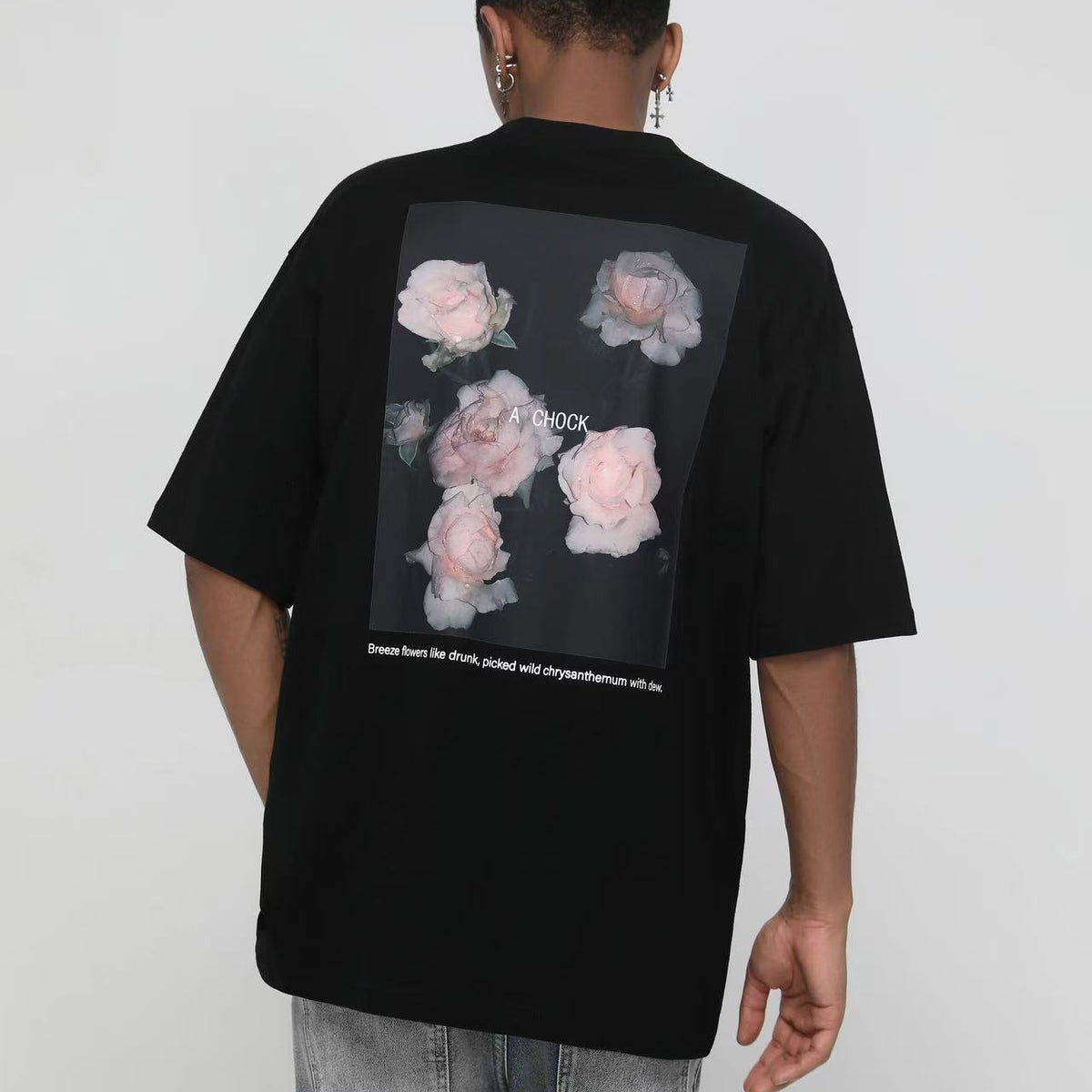 ACHOCK Floral Print T-shirt