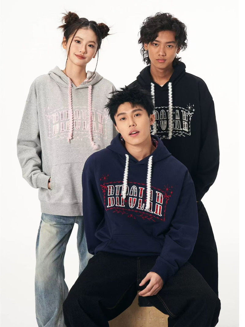 BIPOLAR Plaid Star Hoodie