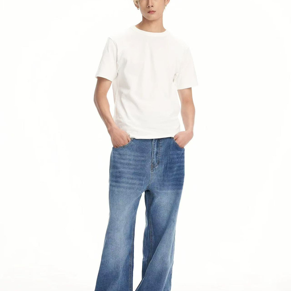 BIPOLAR Straight Denim Jeans