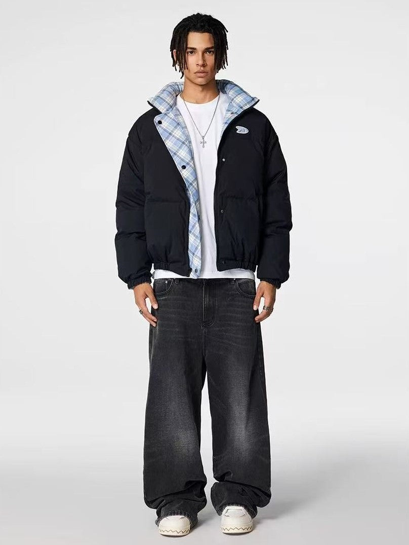 ACHOCK Simple Reversible Down Jacket