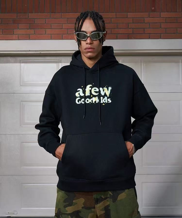 AFGK Hand-painted Smudged Starlight Hoodie