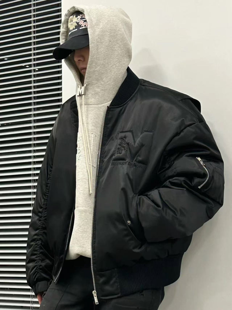 MEDM Concave-filled Down MA1 Bomber Jacket