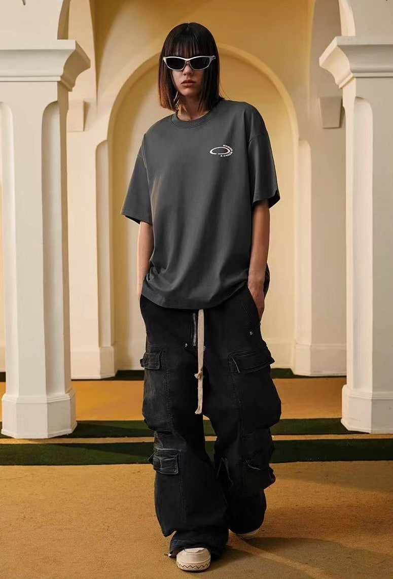 ACHOCK Cleanfit Logo Printed T-shirt