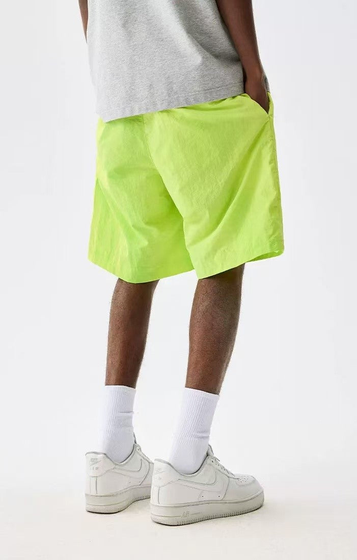 MEDM Nylon Letter Logo Shorts