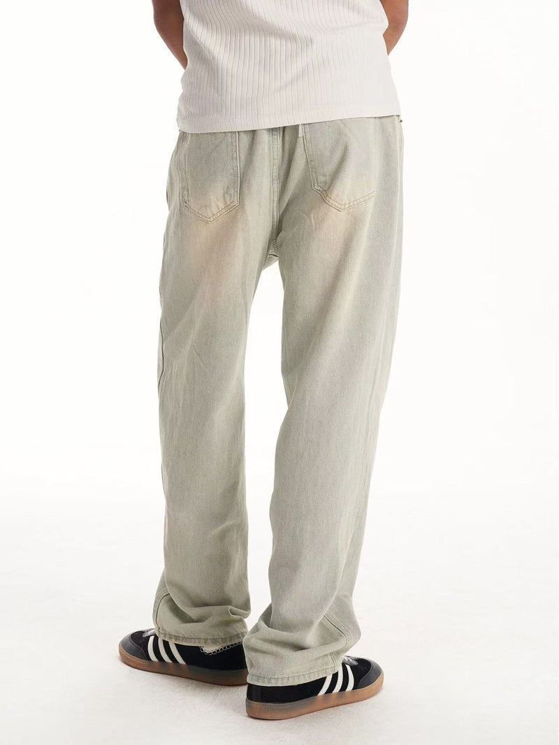 BIPOLAR Semi-elastic Straight-leg Jeans