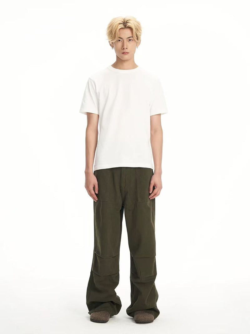 BIPOLAR Vintage Army Paratrooper Pleated Cargo Pants