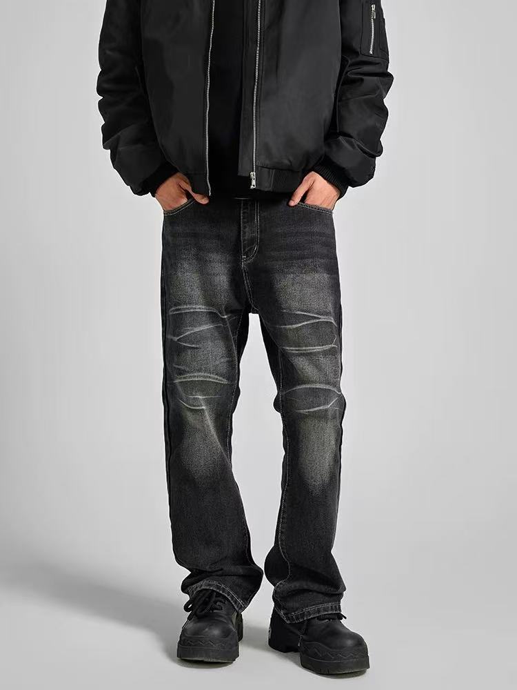 ACHOCK Retro Style Washed Jeans