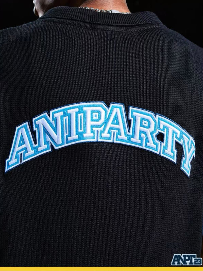 MEDMxANPT Joint Short-sleeved Wool Cardigan