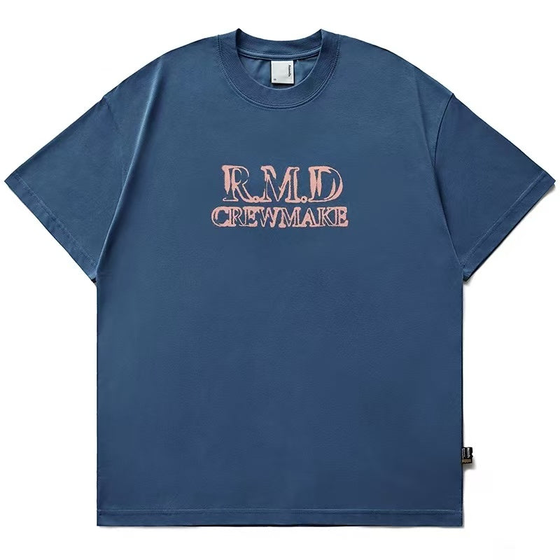 REMEDY Letter Print Short-sleeve T-shirt