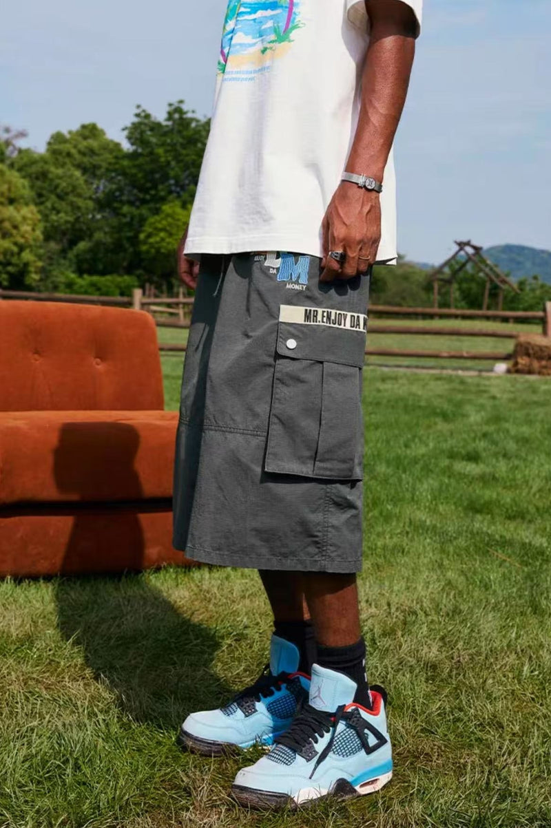 MEDM Cargo Cropped Pants