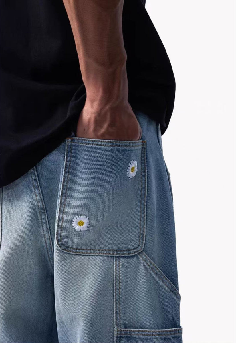 FDR Daisy Patchwork High Waist Jeans