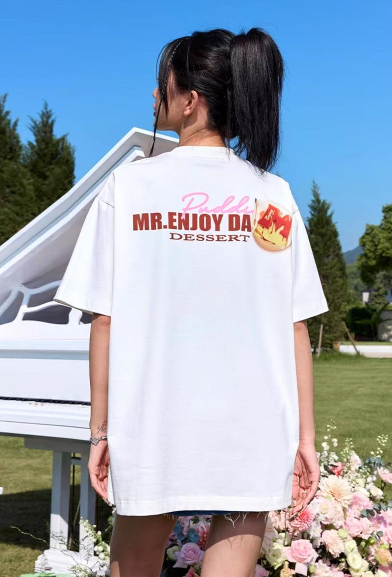 MEDM Chocolate Pudding Dessert Short Sleeve T-Shirt