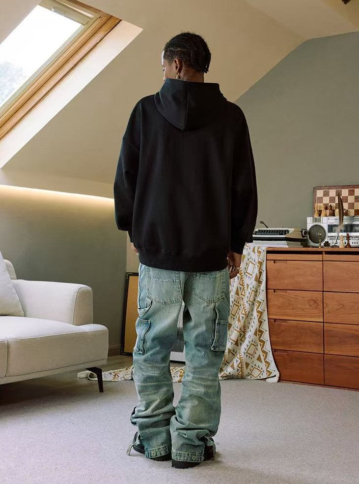 MEDM Rhinestone Star Logo Hoodie