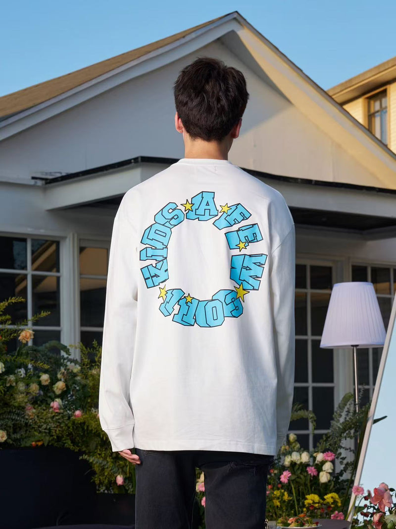 AFGK Ring Logo Long-sleeve T-shirt