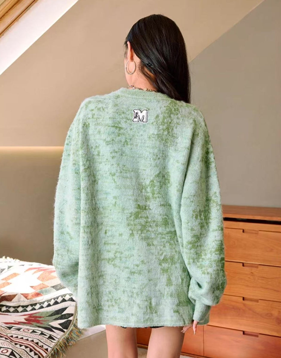MEDM Mint Mambo Ombre Sweater