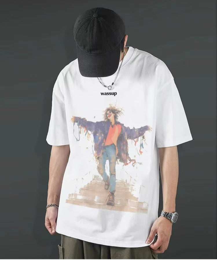 WASSUP Old Washed Joker Tee