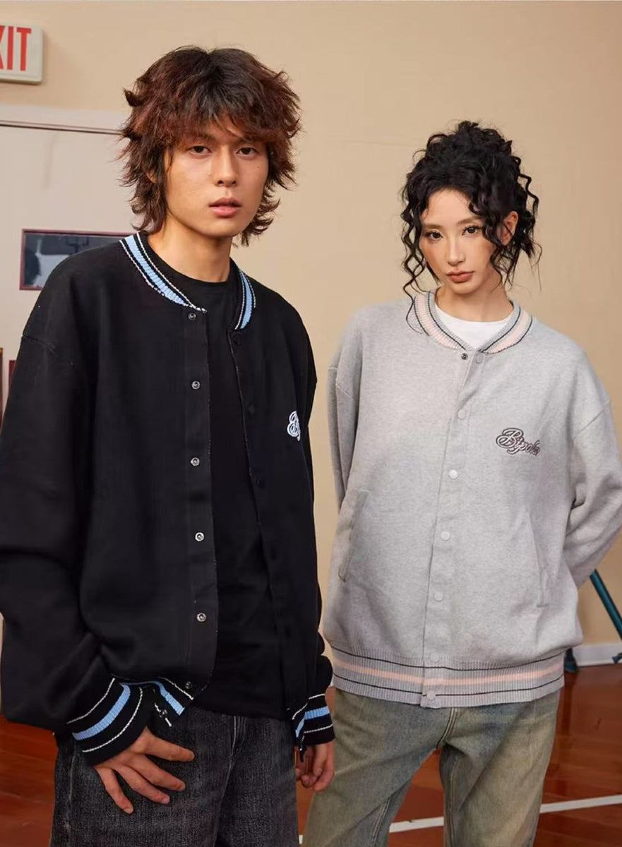 BIPOLAR Mera Outfit Baseball Jersey Sweater