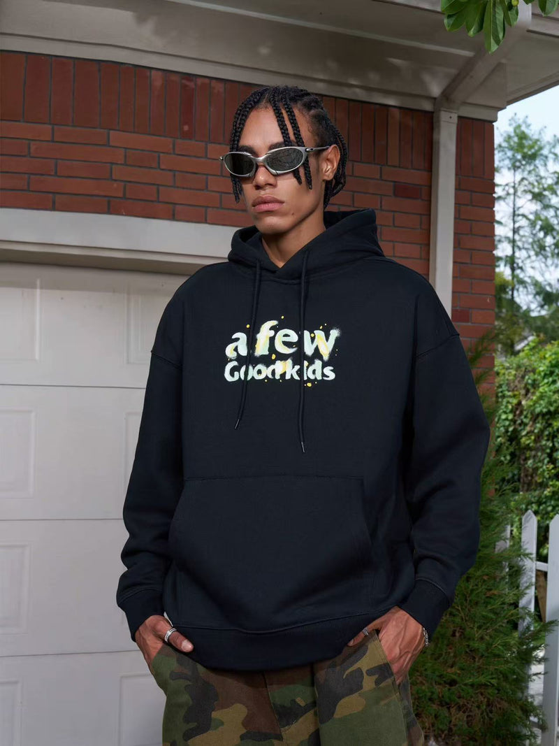 AFGK Hand-painted Smudged Starlight Hoodie